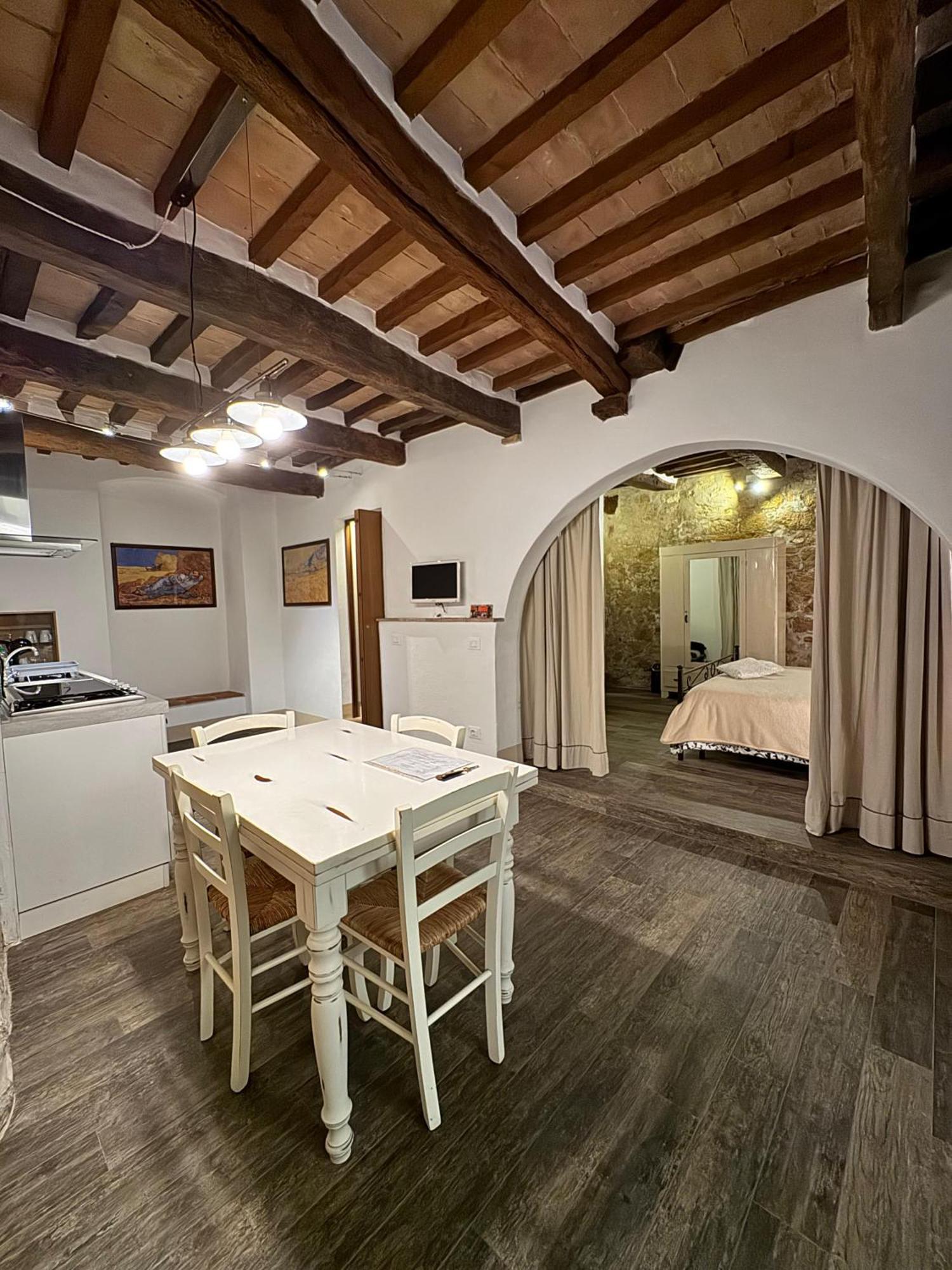 Camere La Carbonaia Pienza Exteriör bild